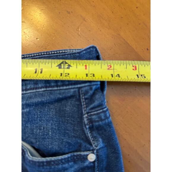 Mother The Stunner Ankle Jeans In the Royal Treatment High Rise Skinny Size 26 - Picture 15 of 16